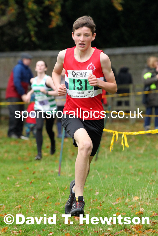 Boys under-15s 2021 NEHL Lambton Castle near Chester le Street, County Durham. Photo: David T. Hewitson/Sports for All Pics
